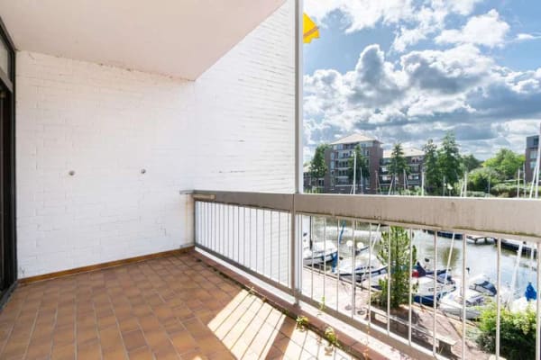 Immobilie in Bad Zwischenahn - Charmantes 1-Zimmer-Apartment mit Loggia und Blick auf den Yachthafen, Obj. 10235 - Bild 2