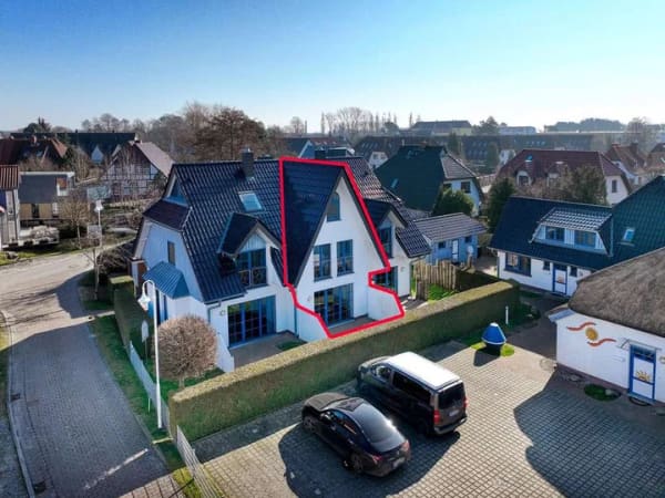 Immobilie in Zingst - 4-Zimmer-Eigentumswohnung "Seestern" & 5 Gehminuten zum Ostseestrand - Bild 0
