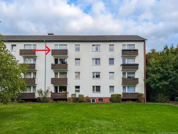 Immobilie in Osterholz-Scharmbeck - ! Solide Kapitalanlage – vermietete 3-Zimmer-Wohnung mit Balkon ! - Bild 2