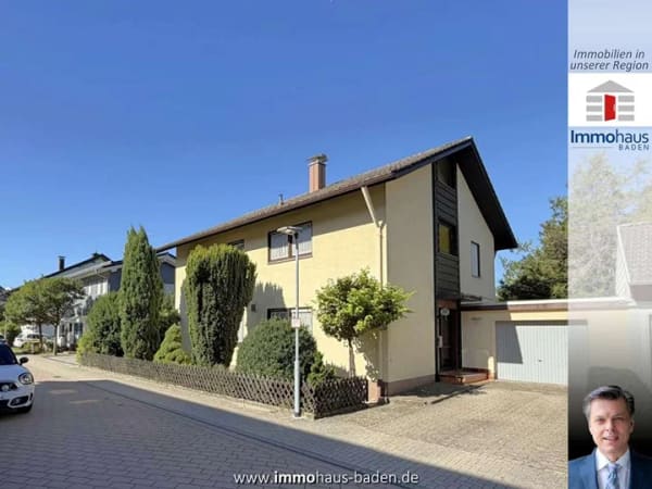 Immobilie in Sinzheim - Freist. Einfamilienhaus mit schönem Garten in angenehmer Wohnlage von Sinzheim - nahe Baden-Baden - Bild 0
