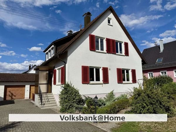 Immobilie in Dußlingen - Charmantes Einfamilienhaus aus den 50er-Jahren mit 6 Zimmern, Garten und Garage in Dußlingen - Bild 0