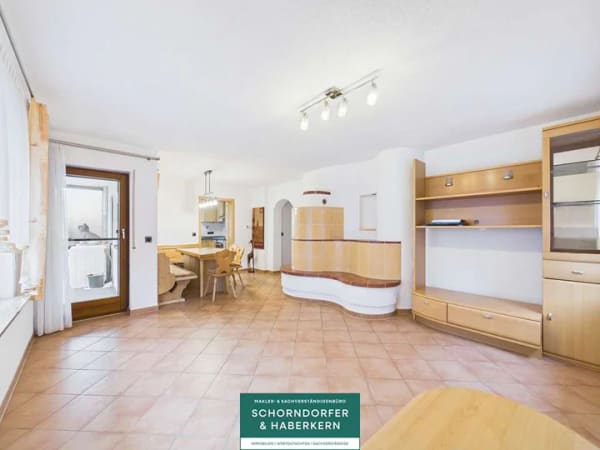 Immobilie in Rosenberg - Helle 4 Zimmer-Wohnung mit Terrasse, Garten, Garage & zwei Stellplätzen - Bild 1