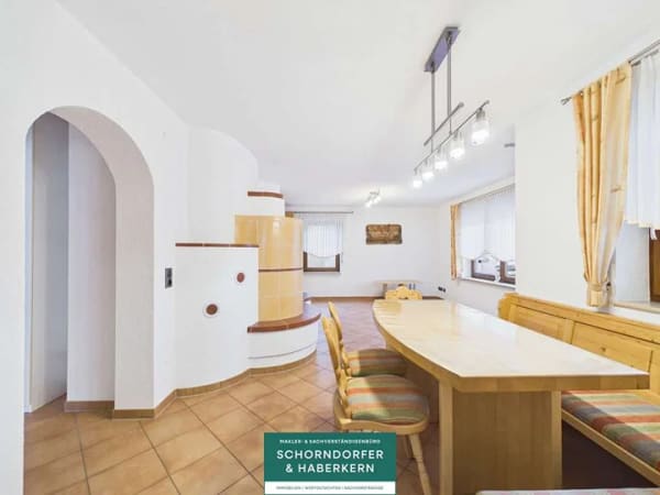 Immobilie in Rosenberg - Helle 4 Zimmer-Wohnung mit Terrasse, Garten, Garage & zwei Stellplätzen - Bild 3