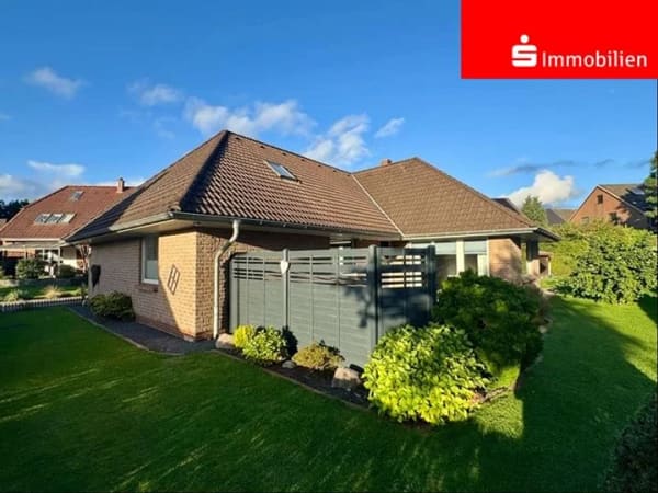 Immobilie in Münsterdorf - Toller Bungalow mit gr. Raum im DG, in ruhiger Lage mit schönem Grundstück - Bild 0