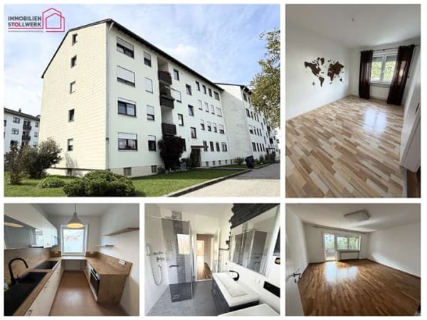 Immobilie in Trostberg - *Jetzt gleich einziehen*
Wunderschön sanierte 3-Zimmer-Wohnung mit TG-Stellplatz in ruhiger Lage - Bild 0