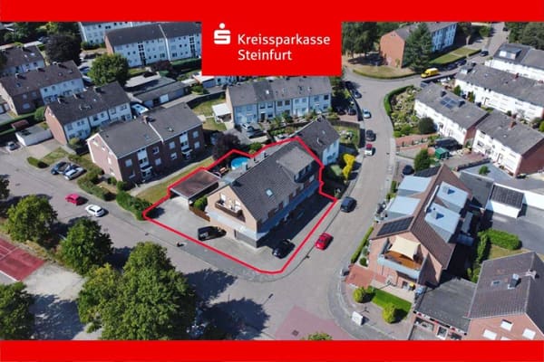 Immobilie in Rheine - Vermietetes Mehrfamilienhaus mit sechs Einheiten in guter Wohnlage von Rheine! - Bild 0