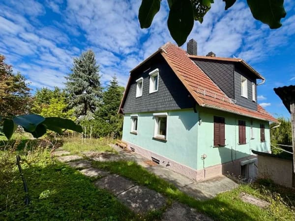 Immobilie in Waltershausen - Wohnhaus in exponierter Wohnlage am Geizenberg mit toller Fernsicht! - Bild 1