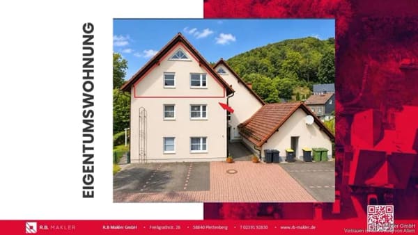 Immobilie in Lennestadt - R.B. Makler: Großzügige Maisonette-Eigentumswohnung - Bild 0
