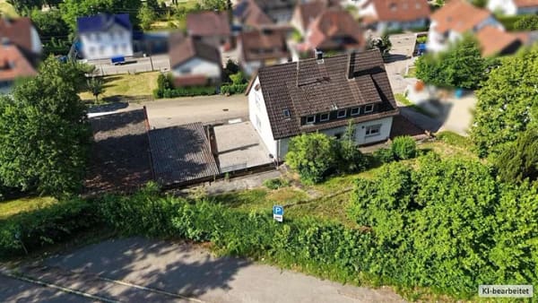 Immobilie in Leinzell - Wohnen, Gewerbe, Garten inklusive freiem Bauplatz. Ihr neues Projekt in Leinzell - Bild 1