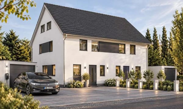 Immobilie in Ötisheim - Moderne Doppelhaushälfte in massiver Bauweise in Ötisheim - Bild 0