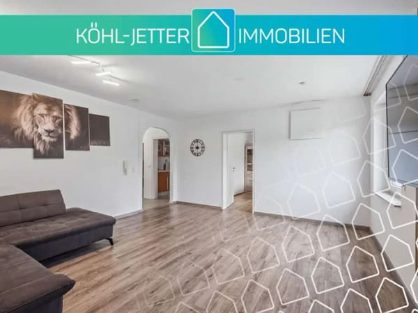 Immobilie in Bisingen - Renovierte 3,5 Zi.-Whg. mit Balkon und Garage in Bisingen-Thanheim! - Bild 0