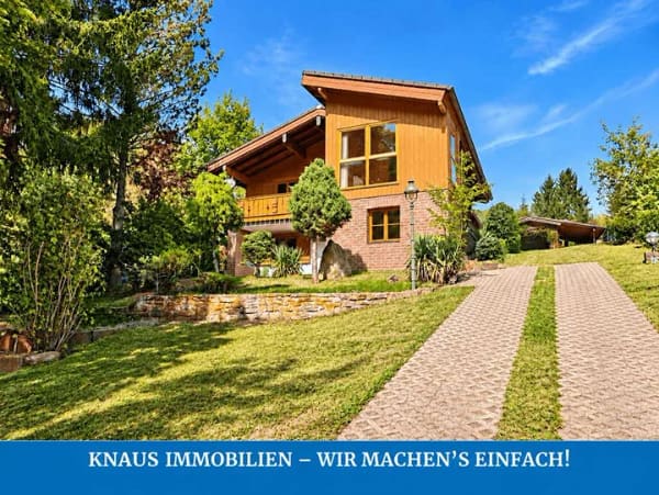 Immobilie in Frankenstein - Naturidylle im Schliertal – charmantes Wochenendhaus auf ca. 1.762 m² - Bild 0