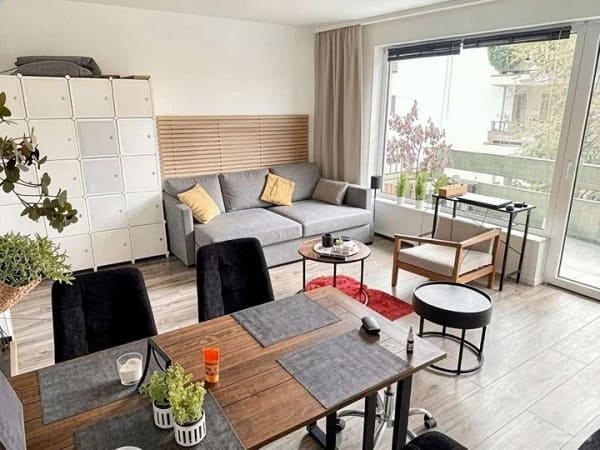 Immobilie in Königstein - Wohnen am Wald – 1-Zimmer-Wohnung mit großem Balkon in Falkenstein - Bild 1