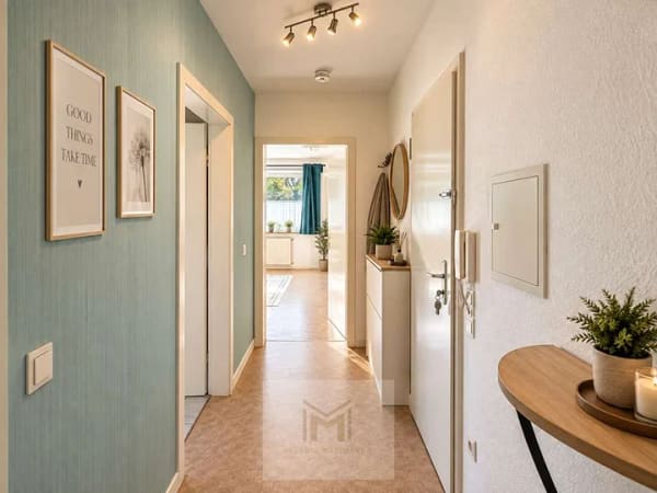 Immobilie in Obernkirchen - Melanie Kreimeyer präsentiert: Kompakt, modern, vermietet - Wohnung mit Balkon als Kapitalanlage in  - Bild 1