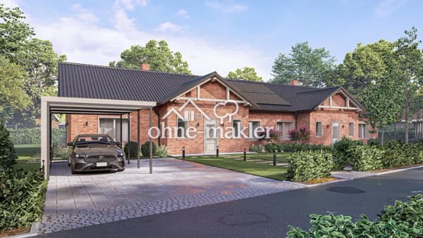 Immobilie in Barum - Hochwertige Bungalow-Haushälfte mit EBK & Sauna - attraktive, ruhige Lage von Barum - Bild 3