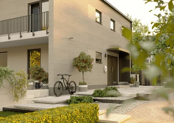Immobilie in Korlingen - massiv gebaut, Preis schlüsselfertig inkl. Grundstück, überdachte Terasse und Balkon - Bild 1