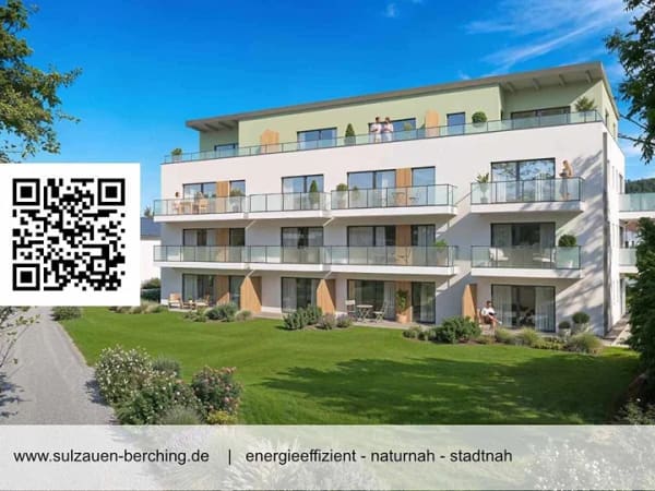 Immobilie in Berching - 2 ZkB  | Kompakt - durchdacht - klimatisiert von der Natur - Bild 0