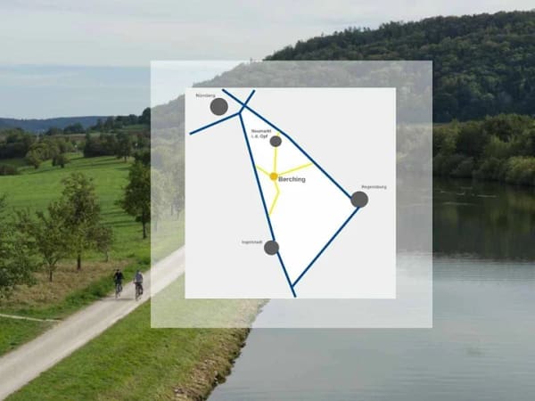 Immobilie in Berching - 2 ZkB  | Kompakt - durchdacht - klimatisiert von der Natur - Bild 1