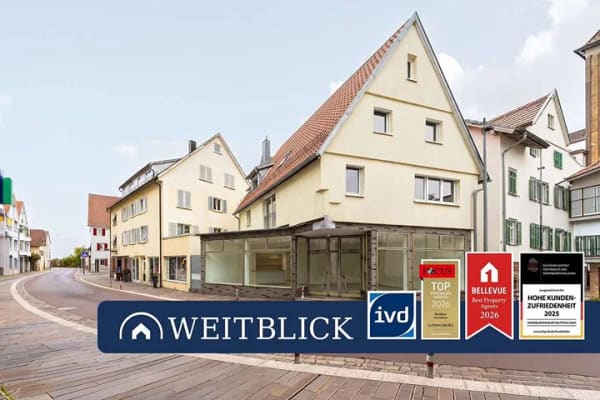 Immobilie in Gerlingen - WEITBLICK: Wohn- & Geschäftshaus im Herzen Gerlingens! - Bild 0