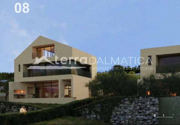 Immobilie in Reinstorf - Geräumige Villa, Brac - Pool, Meerblick - Bild 1