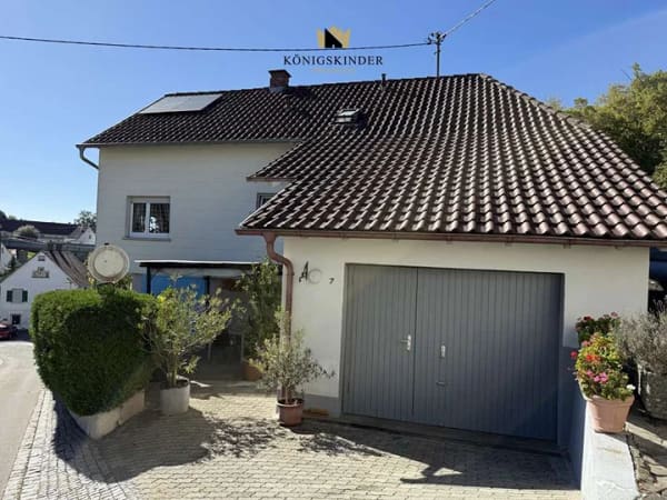 Immobilie in Altshausen - Sofort verfügbares Massivhaus in Hanglage von Altshausen, Finanzierungsangebot, super Preis - Bild 0