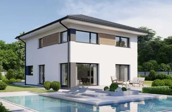 Immobilie in Irchenrieth - Danwood - Schlüsselfertige Stadtvilla – 152 m², Wärmepumpe und Photovoltaik inklusive - Bild 0