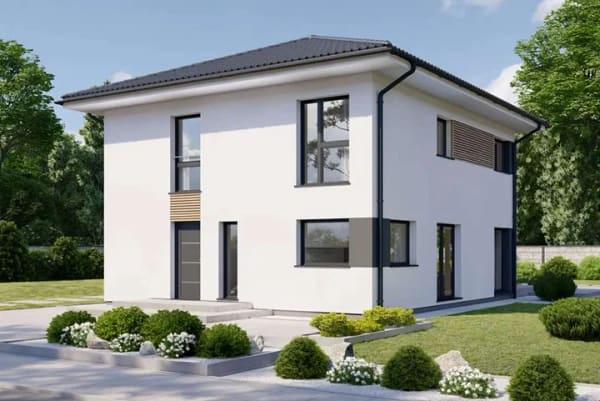 Immobilie in Irchenrieth - Danwood - Schlüsselfertige Stadtvilla – 152 m², Wärmepumpe und Photovoltaik inklusive - Bild 1