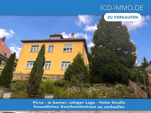 Immobilie in Dohma - In bester Lage – freundliches Einfamilienhaus mit zwei Wohnungen und herrlichem Garten! - Bild 0