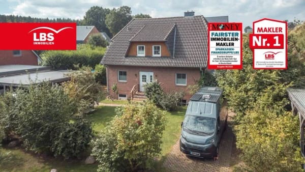 Immobilie in Thomasburg - Viel Platz für die Familie: 6 Zimmer, Vollkeller und großes Grundstück - Bild 0