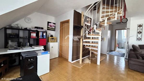 Immobilie in Parsberg - Wohnen über den Dächern von Parsberg - außergewöhnliche Maisonette mit Panoramablick - Bild 4