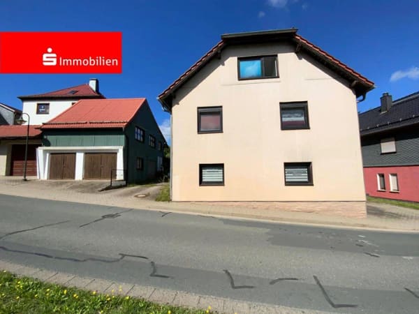 Immobilie in Königsee - Geräumiges Wohnhaus mit Scheune und großem Grundstück - Bild 0