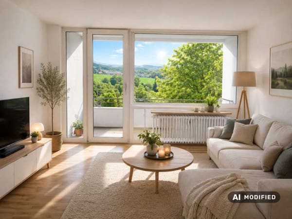 Immobilie in Hamm (Sieg) - Moderne 3-Zimmer-Wohnung mit Balkon – 81 m² für stilvolles und komfortables Wohnen. - Bild 0