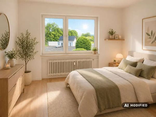 Immobilie in Hamm (Sieg) - Moderne 3-Zimmer-Wohnung mit Balkon – 81 m² für stilvolles und komfortables Wohnen. - Bild 2