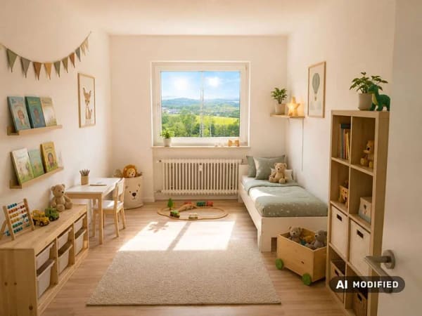 Immobilie in Hamm (Sieg) - Moderne 3-Zimmer-Wohnung mit Balkon – 81 m² für stilvolles und komfortables Wohnen. - Bild 3