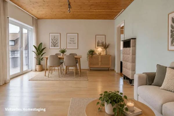 Immobilie in Leinfelden-Echterdingen - 3-Zimmer-Dachgeschosswohnung | Balkon | Hobbyraum | Leinfelden-Echterdingen - Bild 2