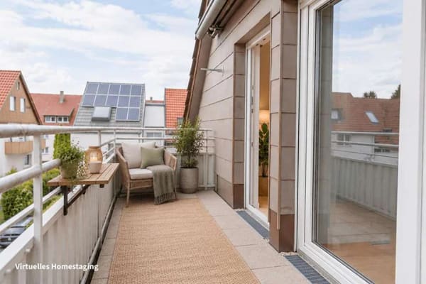 Immobilie in Leinfelden-Echterdingen - 3-Zimmer-Dachgeschosswohnung | Balkon | Hobbyraum | Leinfelden-Echterdingen - Bild 4