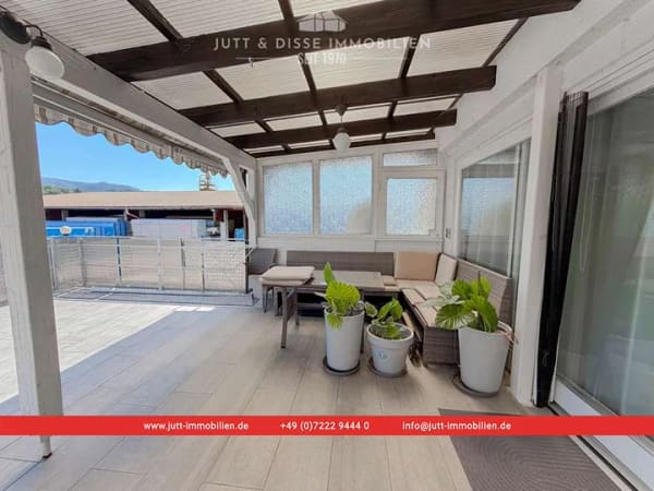 Immobilie in Gaggenau - Wie im eigenen Haus mit Klimaanlage, sonniger Dachterrasse, 2 Wohnetagen in Gaggenau - Bild 4