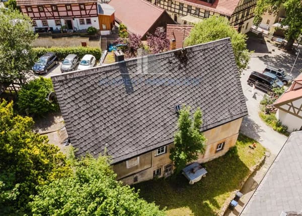 Immobilie in Hohnstein - Über 300 Jahre Geschichte: Fachwerkhaus für Naturliebhaber in Hohnstein im NP Sächsische Schweiz - Bild 2