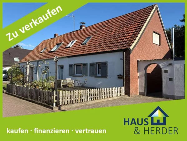Immobilie in Emsdetten - Doppelhaushälfte mit Anbau und Garage - Bild 0
