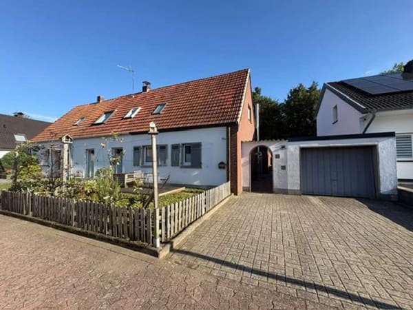 Immobilie in Emsdetten - Doppelhaushälfte mit Anbau und Garage - Bild 2