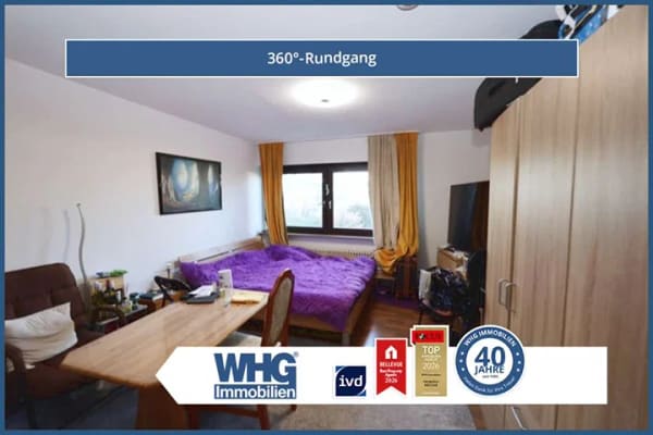 Immobilie in Ludwigsburg - Mitten im Zentrum, 1-Zimmer-Appartment, - Bild 0