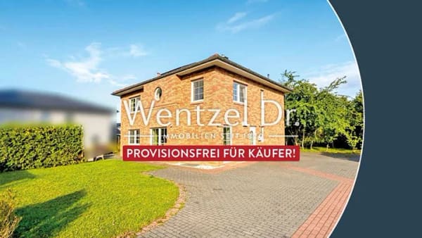 Immobilie in Witzhave - Neuwertige Stadtvilla mit Vollkeller und großem Grundstück in Witzhave - Wentzel Dr. - Bild 0