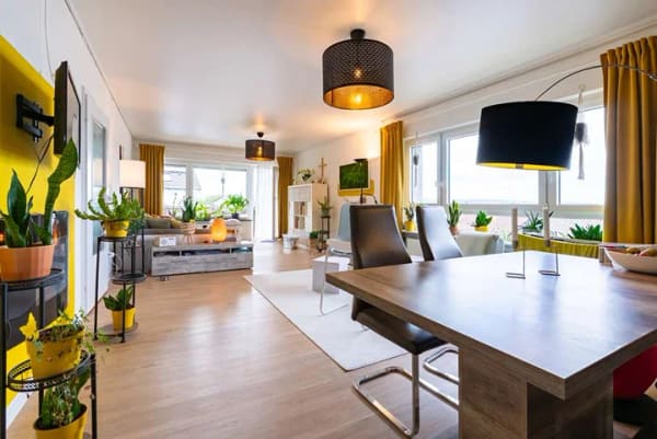 Immobilie in Linden - Großzügige 3-Zimmer-Wohnung mit Weitblick, Südwestbalkon und besonderem Wohngefühl - Bild 2