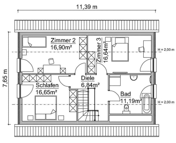 Immobilie in Wienhausen - Das SH 142 B Familien freundliches KfW Effizienzhaus 40  incl. Grundstück ! - Bild 3