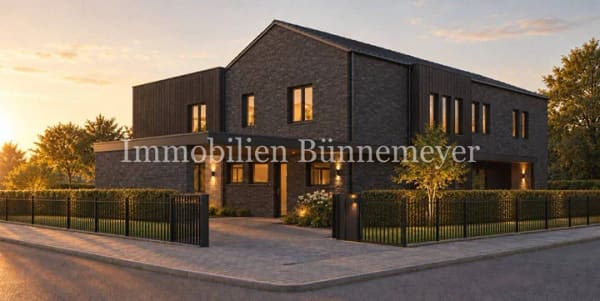 Immobilie in Dinklage - Exklusive Eigentumswohnung - Effizienzhaus 55 EE mit 15% Förderung KFW 261 - Maßanfertigungen vom Tischler - Erstbezug - Haus 1/Whg. 1- EG - Bild 4