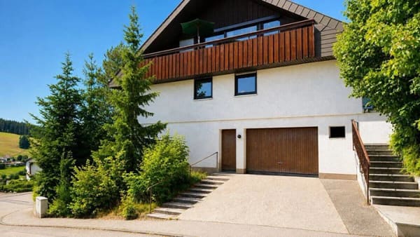 Immobilie in Unterkirnach - Großzügige 5-Zimmer-Erdgeschosswohnung mit Gartenbereich und 2 Garagen in Unterkirnach - Bild 1