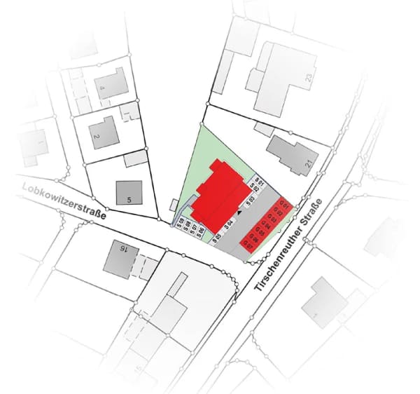 Immobilie in Neustadt an der Waldnaab - Großzügige 3-Zimmer-Neubauwohnung mit West-Balkon im 1. Obergeschoss | EH40 QNG - Bild 4