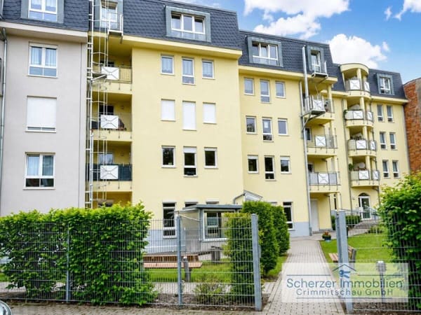 Immobilie in Crimmitschau - Vermietete Eigentumswohnung mit Balkon - attraktive Kapitalanlage in zentraler Lage von Crimmitschau - Bild 0