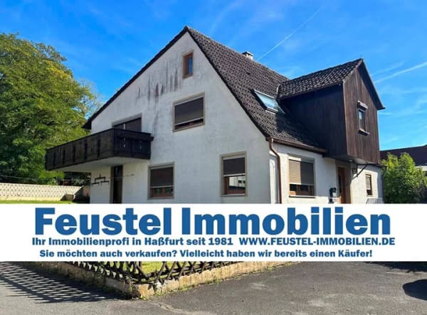 Immobilie in Riedbach - Riedbach OT - SOFORT VERFÜGBAR – Gemütliches Wohnhaus in ruhiger Lage mit vielen Möglichkeiten! - Bild 0