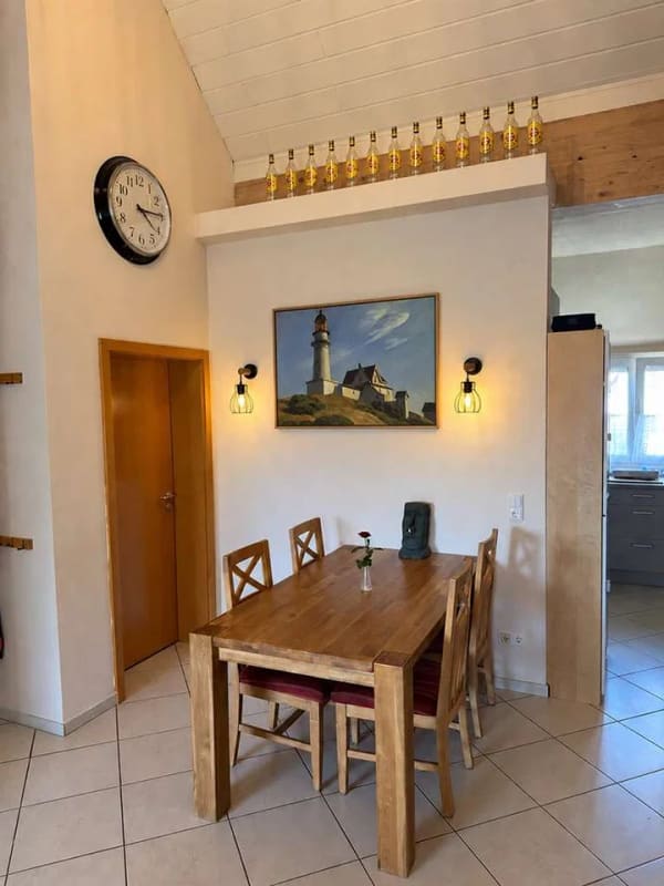 Immobilie in Ammerndorf - Einzigartige Galeriewohnung mit Süd-Balkon und unverbaubarem Blick ins Biberttal - Bild 2